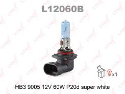  HB3 9005 12V 60W P20D Super White LYNXauto L12060B 
