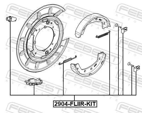 ��������� �������� ���������� ������� | ����/��� | Febest 2904Fliirkit 2904FLIIRKIT �� �����