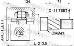   Febest 0211-Y62AT 