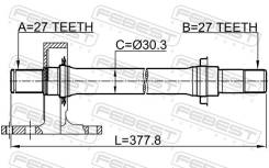   ! Honda Civic EP1/CR-V RD8 Febest 0312Crvmtrh 