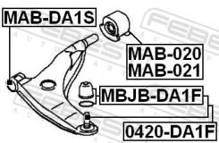  = Mitsubishi Space STAR DG 1998-2004, Carisma DA 1995-1998, Carisma DA 1999-2003 Febest 