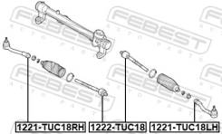   ! Hyundai Sonata LF 14> Febest 1221TUC18LH 