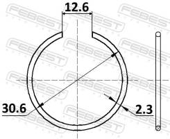   Febest CC-1-30X2 