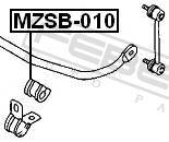   Mazda 323 94-04/Premacy 99-05 . .16 Febest MZSB-010 