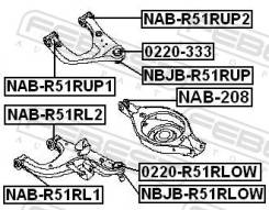   ! Nissan Pathfinder 05> Febest NAB208 