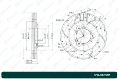 ���� ��������� ��������������� ������������� G-brake GFR-02230R ������ G-Brake GFR-02230R ����