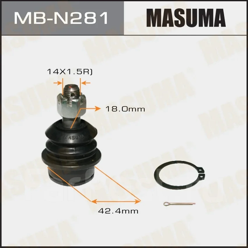 ����� ������� ������� �������� �������� Nissan Navara (D40) (2005) [178Masumambn281] MBN281 �� �����