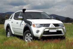 Усиленный шноркель Lldpe на Mitsubishi L200, Тритон с 2006 г. во Владивостоке Шноркель. Mitsubishi L200 Mitsubishi Triton, KB9T Двигатель 6G74
