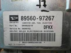 Блок efi Daihatsu MOVE L900S EF 89560-97267 в Новосибирске Блок управления двс. Daihatsu Move, L900S Двигатели: EFSE, EFDET, EFGL, EFRL, EFVE, EFZL