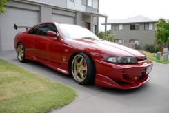 Пороги "VeilSide" (реплика) на Nissan Skyline R33 (купе) в Новосибирске Накладка на порог. Nissan Skyline, BCNR33, ECR33, ENR33, ER33, HR33 Nissan GT-R