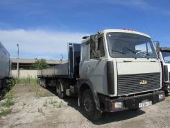 МАЗ 54329, 2000 в Барнауле МАЗ 54329. + полуприцеп VAN HOOL 13,6 м, 11 000 куб. см., 34 000 кг., 4x2