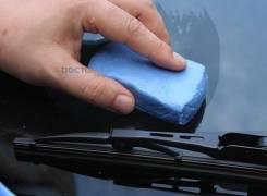 Чудо-глина 3М для очистки кузова от битума, насекомых и т. п.