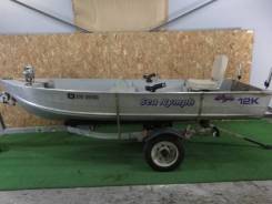 Лодка алюминиевая SEA Nymph 12K из Японии без пробега по России во Владивостоке Nereyda. 2010 год год, длина 3,68 м., двигатель подвесной