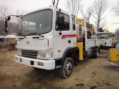 Hyundai Mega Truck, 2011 во Владивостоке Hyundai Mega Truck. Продам бортовой грузовик с манипулятором Hyundai MEGA Truck, 6 606 куб. см., 4x4