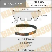 ������ ���������� "Masuma" 4PK-775 Masuma ����