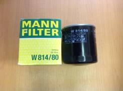 Фильтр масляный MANN W814/80 во Владивостоке Фильтр масляный. Kia: Opirus, Cerato, Sorento, Carens, Ceed, Rio, Optima, Bongo, Magentis, Carnival, Sportage Hyundai: Getz, Lavita, Equus, i30, ix35...