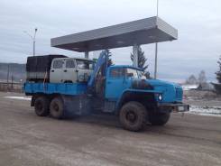 Урал 58491, 2006 в Усть-Куте Урал. УРАЛ-58491 бортовой с КМУ-2т., 11 150 куб. см., 6x6