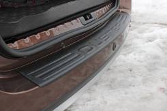 Накладка на задний бампер Renault Duster 2010-2014 год в Красноярске Накладка на бампер. Renault Duster, HSA, HSM F4R, H4M, K4M, K9K