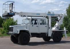 ГАЗ, 2017 в Ростове-на-Дону ГАЗ. Автовышка АГП- 20 Т шасси -33081 пятиместная 4х4, 3 000 куб. см., 20,00 м.