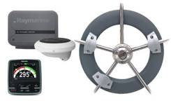  Raymarine Evolution Wheel Pilot with p70 control head 