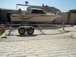 Nissan suncruiser-730 /телега не продаётся/ в Находке Nissan. 2000 год год, длина 7,30 м., двигатель подвесной, 175,00 л.с., бензин