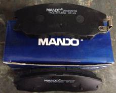 Колодки тормозные передние MPD28 Mando Chevrolet OPEL в Новосибирске Колодки тормозные. Chevrolet Captiva, C100 Opel Antara, L07 Двигатели: 10HM, A22DMH, A24XE, A30XH, LE5, LF1, Z24SED, A22DM, A30XF, Z24XE, Z32SE, 10, H...
