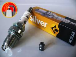 Серебро. Свечи Зажигания Brisk Silver = BKR6EP8, BKR6EIX, PK20R8, в Большом Камне Свеча зажигания. Chevrolet: Lacetti, Cruze, Nubira, Aveo, Lanos, Epica, Spin, Rezzo, Astra, Spark, Orlando Toyota: Lite Ace, Corona, Ipsum, MR-S, Tund...