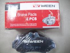 Колодки тормозные задние Mercedes A0044202520 (Ween 151-1229) в Комсомольске-на-Амуре Колодки тормозные. Mercedes-Benz G-Class, W461, W463, W463.200, W463.204, W463.207, W463.220, W463.221, W463.224, W463.225, W463.227, W463.228, W463.3...