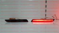 LED фонари в задний бампер Honda Stepwgn 2005-2009 Черные во Владивостоке Стоп-сигнал. Honda Stepwgn, RG1, RG2, RG3, RG4