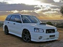 Накладка на передний бампер для Subaru Forester SG XT в Новосибирске Накладка на бампер. Subaru Forester, SG, SG5, SG6, SG69, SG9, SG9L. Под заказ