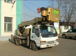 Isuzu Elf, 1993 в Ангарске Isuzu Elf. Автовышка , 4 334 куб. см., 15,50 м.