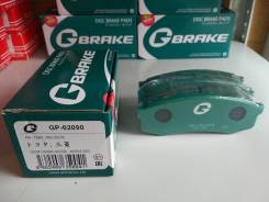 Колодки G-brake GP-02090 SN120/PF-1243(Nisshinbo)/AN-337K(Akebono) во Владивостоке Колодки тормозные. Toyota: Sequoia, 4Runner, Hilux, Land Cruiser, FJ Cruiser, Pickup, Fortuner, Hilux Surf, Land Cruiser Prado, Hilux Pick Up Lexus GX...