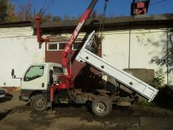 Mitsubishi Canter, 1997 в Кирове Mitsubishi Fuso Canter. Продаю Кран борт с манипулятором (эвакуатор) самосвал, 5 200 куб. см.
