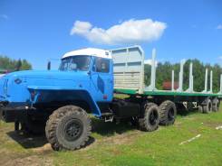Урал 44202-0321-41, 2007 в Томске Урал 44202-0321-41. Продам Урал +полуприцеп сортиментовоз МАЗ, 11 100 куб. см., 10 000 кг., 6x6