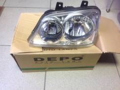 Фара Toyota Daihatsu Terios / CAMY 00-05 ( левая) хром Taiwan в Хабаровске Фара. Daihatsu Terios, J102G, J122G Двигатели: K3VE, K3VET