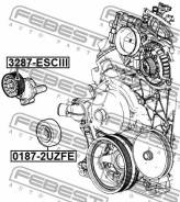 Ролик Натяжной Febest 12580162 3287-Esciii во Владивостоке РОЛИК НАТЯЖНОЙ FEBEST 12580162 3287-ESCIII