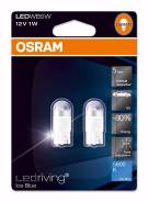 Комплект ламп Osram T10 W5W LEDriving Premium 2850BL-02B 6800K 2шт. во Владивостоке Лампа. Toyota: Corona, Lite Ace, Ipsum, MR-S, Tundra, Sprinter, Tarago, Starlet, Porte, Echo, Carina ED, Opa, Prius PHV, Hiace, Land Cruiser Prado, Co...