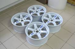 Volk Racing TE37 R17 White Ковка 7.6кг (Корейская реплика) в Москве RAYS VOLK RACING. 8.0x17", 5x114.30, ET38, ЦО 67,1 мм.