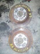Диски тормозные задние пара Toyota Harrier MCU15 в Ачинске Диск тормозной. Toyota: Harrier, Camry Gracia, Mark II Wagon Qualis, Camry, Mark II, Kluger V, Highlander Lexus RX300, MCU15 1MZFE, 2AZFE, 5SFE, 2MZFE
