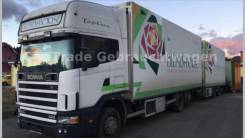 Scania, 2004 в Санкт-Петербурге Scania. Скания 124-420, 11 890 куб. см., 17 000 кг., 6x2