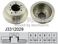 ���� ��������� ���. Nipparts Toyota L. Cruiser FJ80 HDJ80 HDJ81 HZJ80 ����