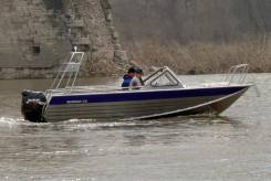 Алюминиевый Катер Rusboat 55 (Русбот), новый в Красноярске Русбот-55. 2018 год год, длина 5,90 м., двигатель подвесной, 150,00 л.с., бензин