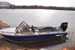 Алюминиевый Катер Rusboat 52 JET (Русбот), новый в Красноярске Русбот-52. 2018 год год, длина 5,20 м., двигатель подвесной, 140,00 л.с., бензин