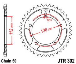    JT JTR302.41 Honda 