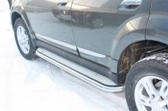 Пороги с площадкой D 60,3 Great Wall Hover H3/H5/H3NEW в Кемерово Пороги с площадкой D 60,3 Great Wall Hover H3/H5/H3NEW