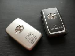 Электронный ключ smart key Toyota Land Cruiser Prado 150 в Москве Ключ зажигания, смарт-ключ. Toyota Land Cruiser Toyota Land Cruiser Prado, GDJ150, GDJ155, GRJ150, KDJ150, KDJ155, GDJ150L, GDJ150W, GDJ151W, GRJ150L...