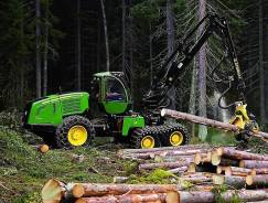 John Deere, 2018 в Барнауле John Deere. Лесозаготовительная техника форвардер, харвестр
