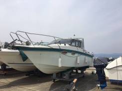 Продам катер Yanmar FZ-25 во Владивостоке во Владивостоке Yanmar. 1997 год год, длина 8,00 м., двигатель стационарный, 140,00 л.с., дизель