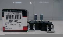 Колодки тормозные дисковые Allied Nippon ADB3471 в Томске Колодки тормозные дисковые. Honda: Avancier, Saber, Inspire, S2000, Accord, Insight, Civic Ferio, Shuttle, CR-V, Legend, Edix, Civic Hybrid, Torneo, R...