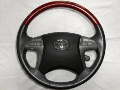 Оригинальный руль с косточкой под дерево Toyota в Томске Руль. Toyota: Premio, Allion, Allex, Mark X Zio, Aurion, Aristo, Voxy, Avensis, Camry, Estima Hybrid, Noah, Corolla, Altezza, Avalon, Auris, Blade, Hi...